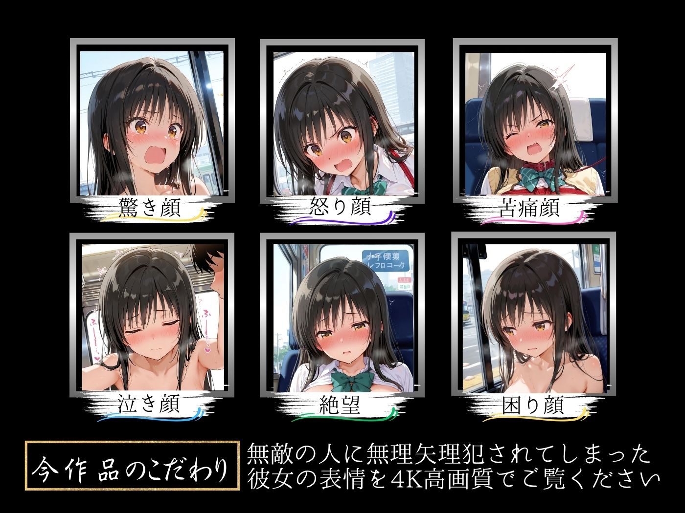 痴●バス〜無敵の人に犯●れた女子校生達〜古手●唯編 画像4