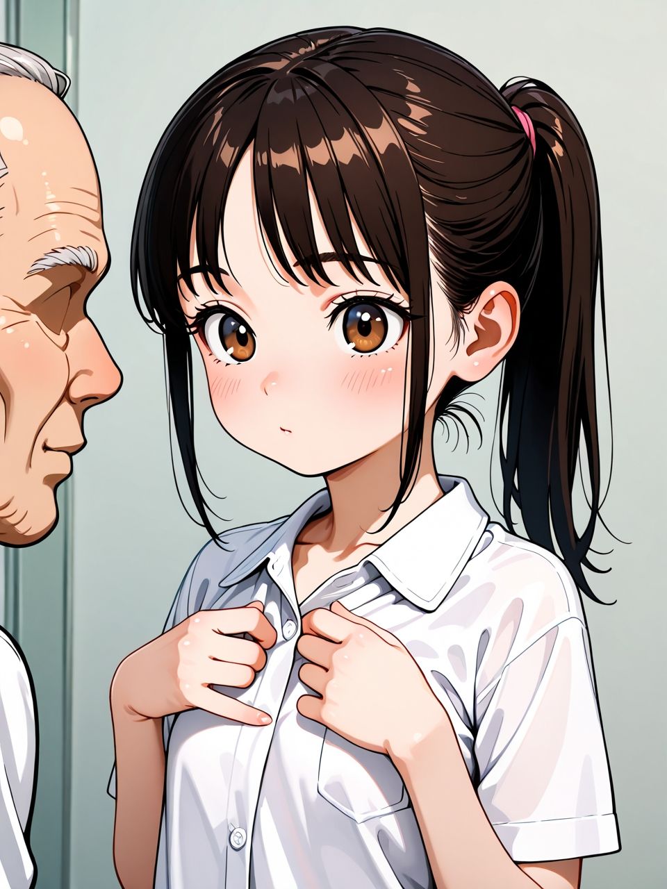 隣のお兄さんにアソコもみミテもらった 画像4