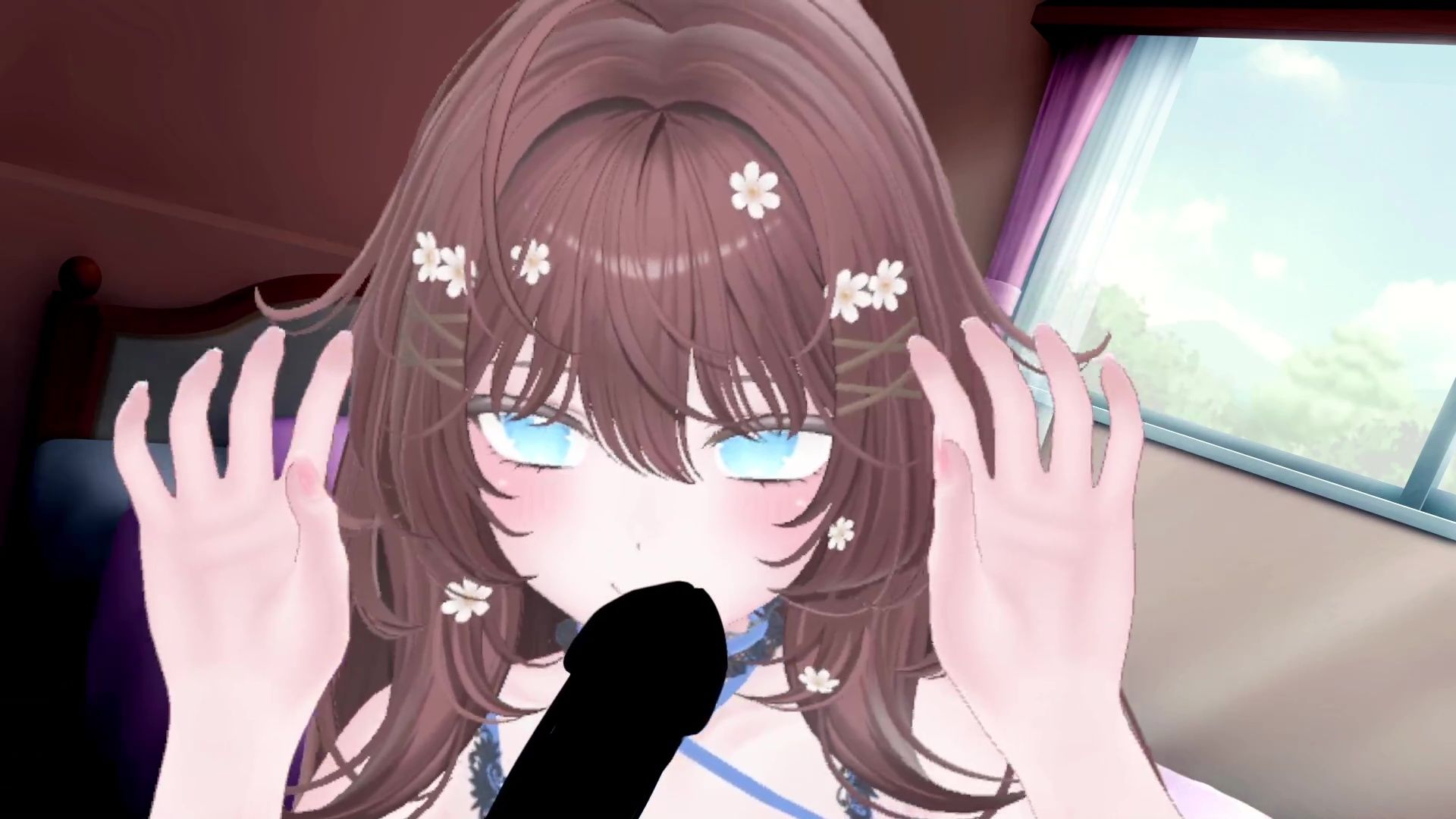 サンプル画像4:【ポプロ昼枠リレー】甘々ふぇらでお昼の搾精＆くりいじり/井栗まろん(ポータルプロ) [d_648266]