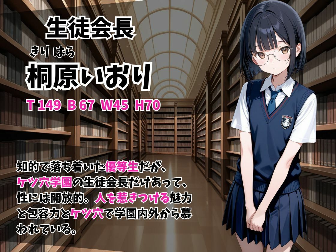 サンプル画像2:ケツ穴学園 生徒会編(お尻の楽園) [d_648268]