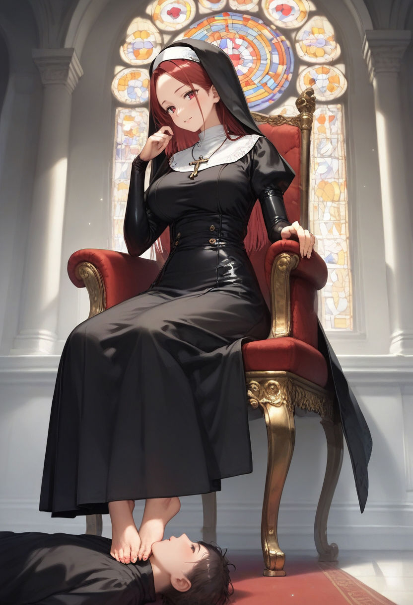 女王様と舐め犬 性職者 シスター編 vol.9 画像2