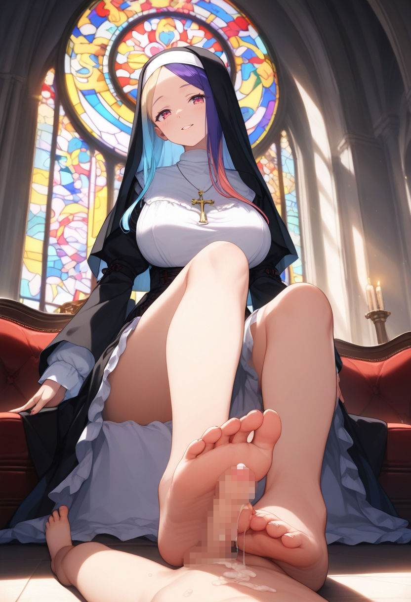 サンプル画像3:女王様と舐め犬 性職者 シスター編 vol.9(wood man) [d_648306]