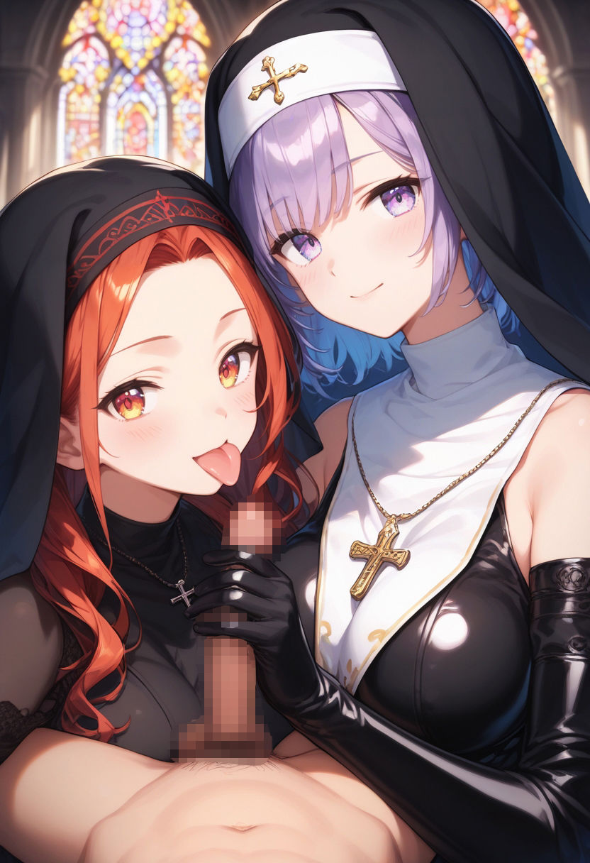 女王様と舐め犬 性職者 シスター編 vol.9 画像8