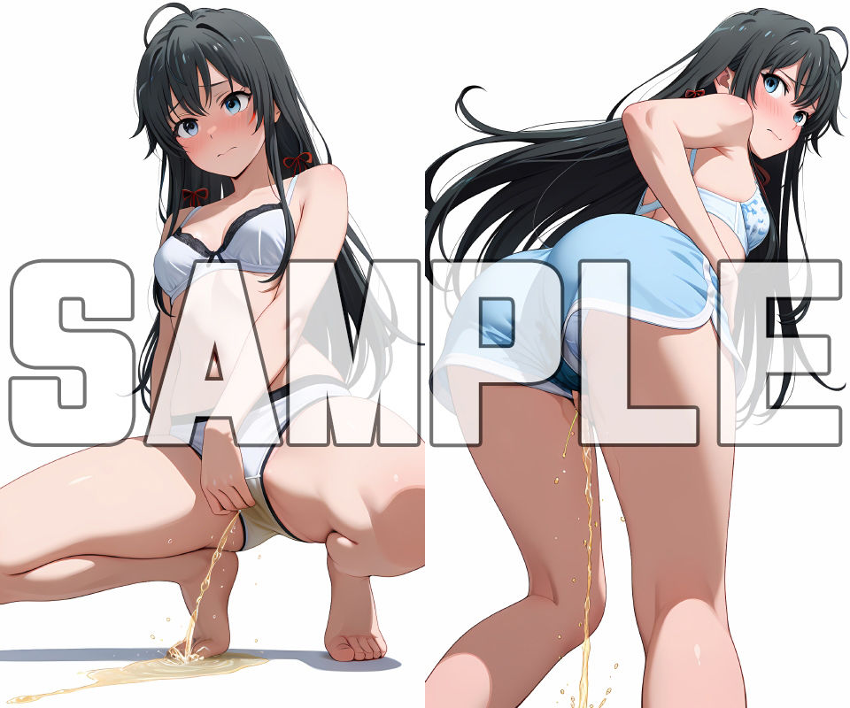 サンプル画像2:オモシューAI【雪ノ〇雪乃編】(牡丹桜) [d_648314]