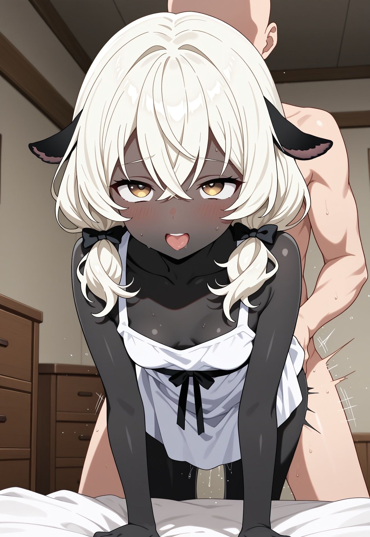 うちのヤギ娘が草食系じゃなかった件 画像9