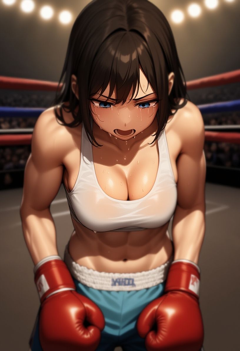 サンプル画像4:美少女AIイラストコレクション3 敗北ポーズ編(温泉たまご) [d_648354]