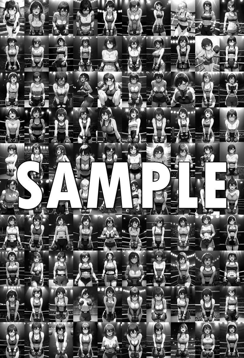 サンプル画像5:美少女AIイラストコレクション3 敗北ポーズ編(温泉たまご) [d_648354]