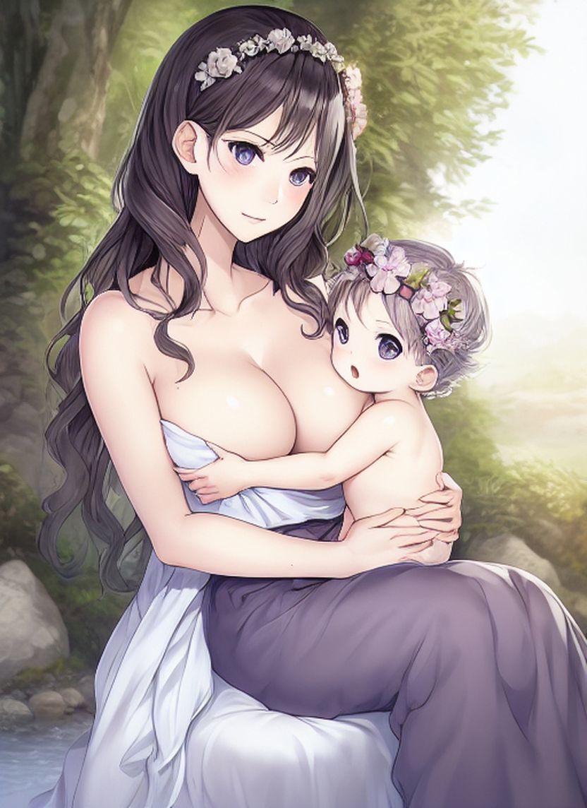 サンプル画像4:総集編セット［688枚］若いママさんが赤ちゃんをあやしたり授乳しているところをのぞいてみませんか？  1〜4詰め合わせ(水上月夜) [d_648443]