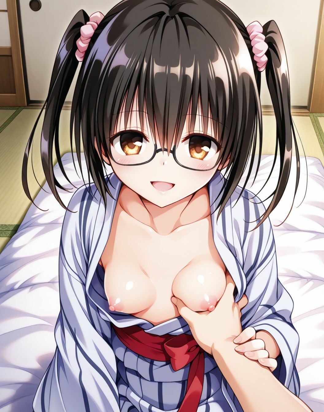 〇〇と旅館で3 画像4