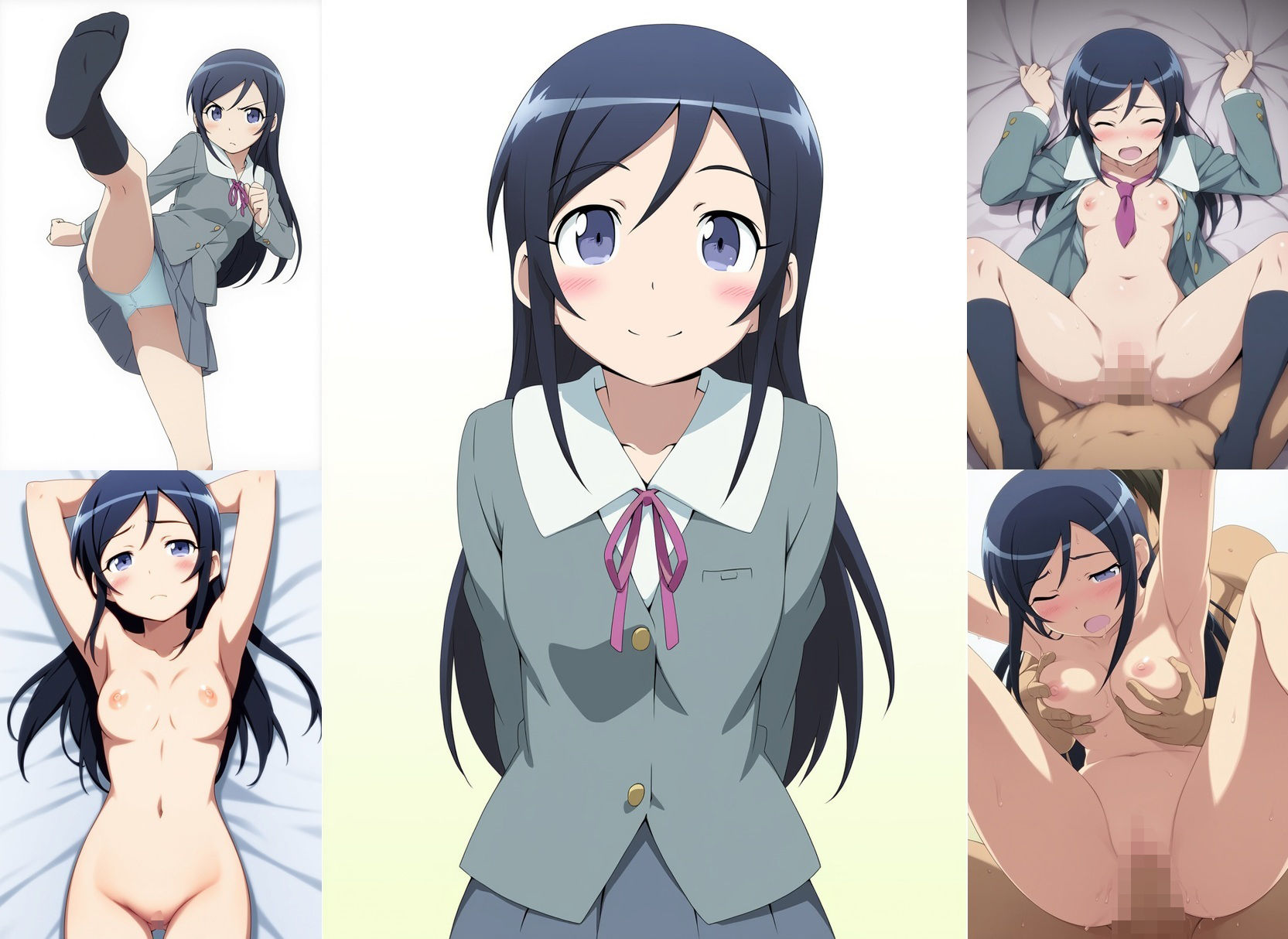 あやせに生挿入をキメる 俺の妹がこんなに可愛いわけがない エロ画像2