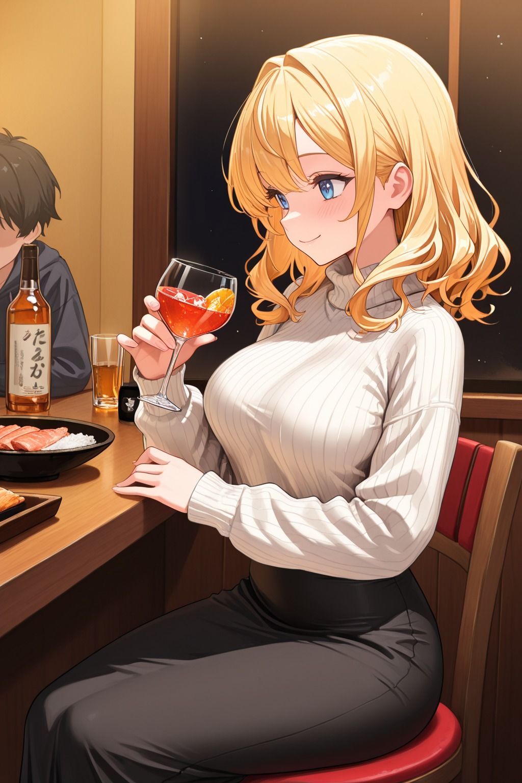 マチアプ女子と目隠しプレイ 画像3
