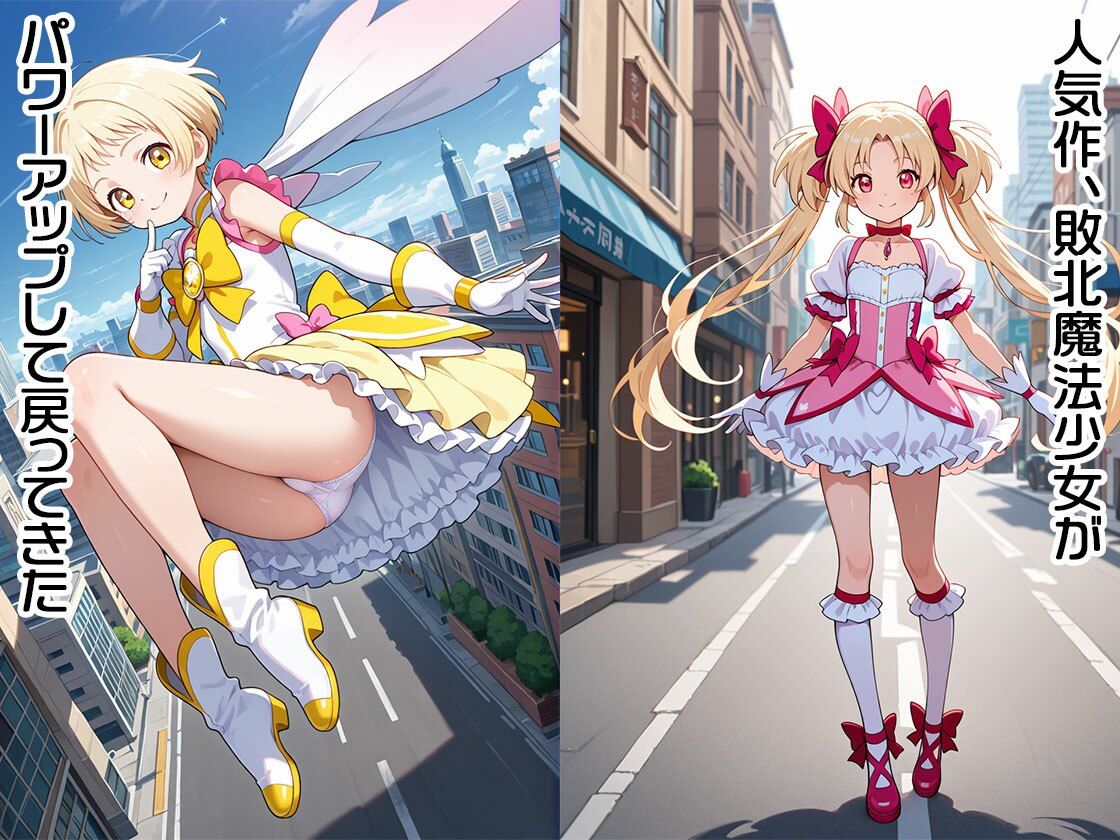 敗北魔法少女(2)〜再び捕まる少女達〜(CG500枚) 画像1