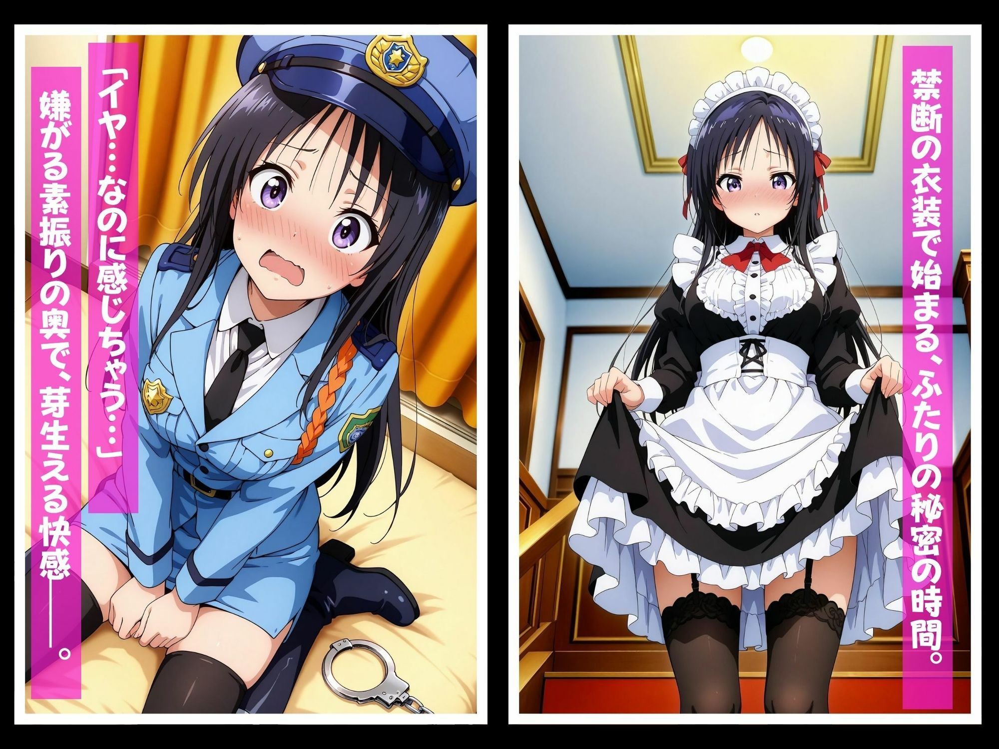 快感コスプレ部屋〜嫌がる彼女に着せてヤったら、何度もイッた〜 古手◯唯編 画像2