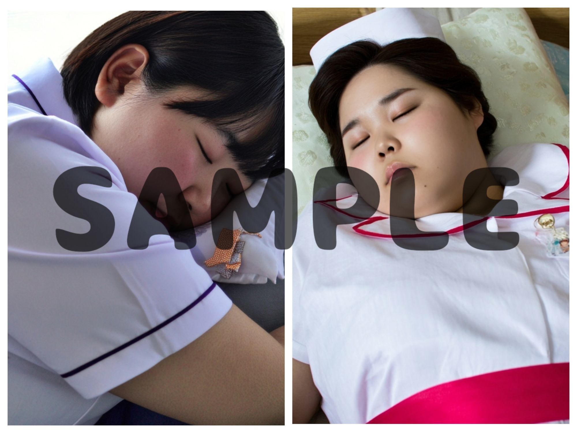 サンプル画像1:ナースの仮眠部屋(東雲AI研究所) [d_648759]