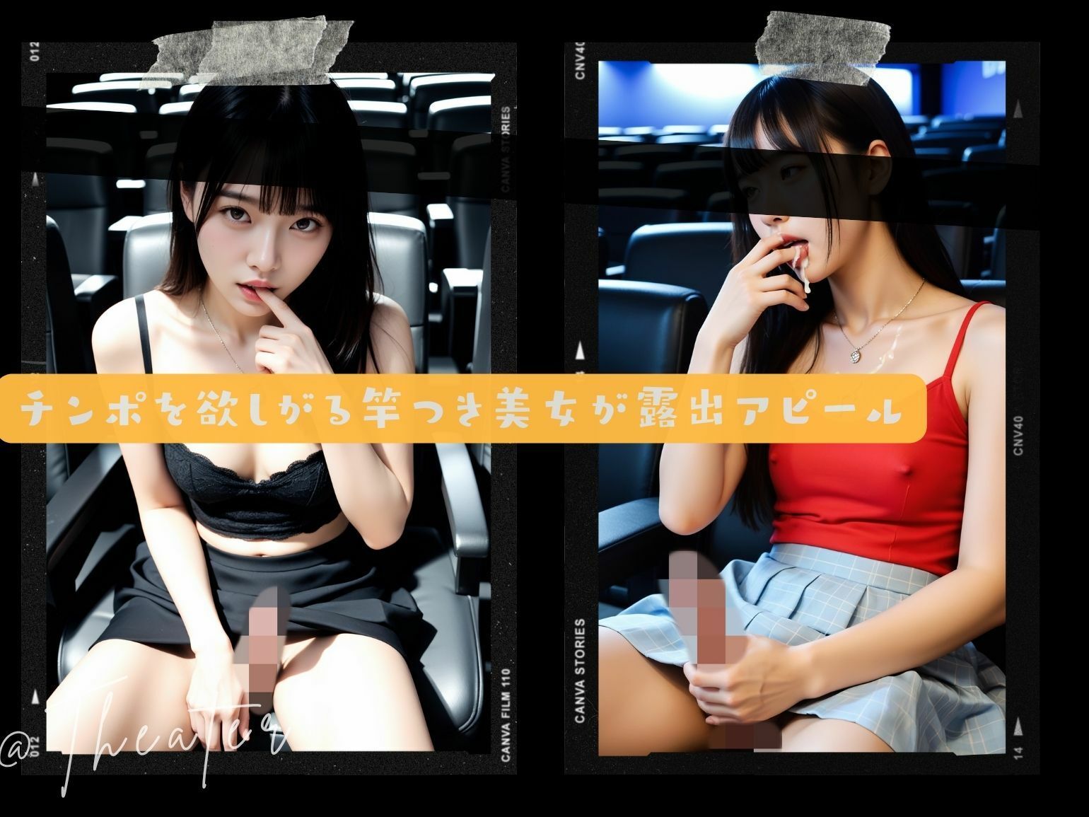 フタナリ美女のぶっかけ劇場・ハッテン祭 - おちんちん美少女vol.9 画像3