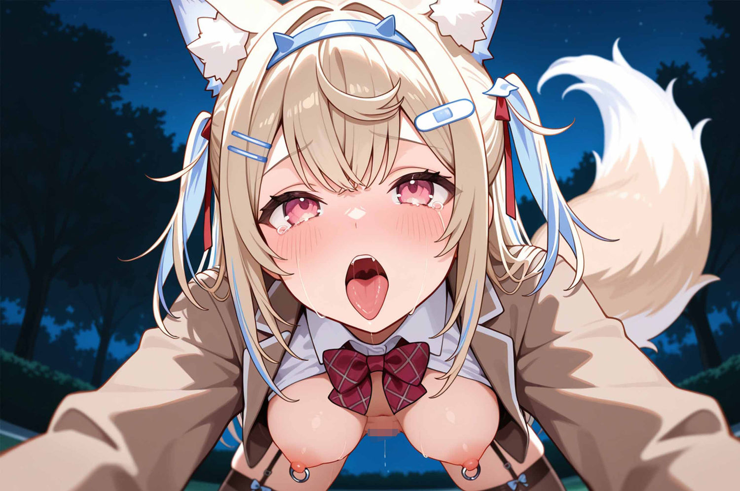性的奉仕ペットのフワワ 画像7