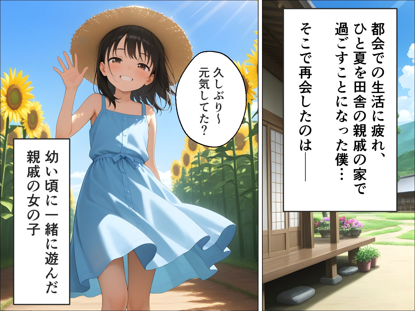 田舎の夏 君と僕の秘密 サンプル画像 2
