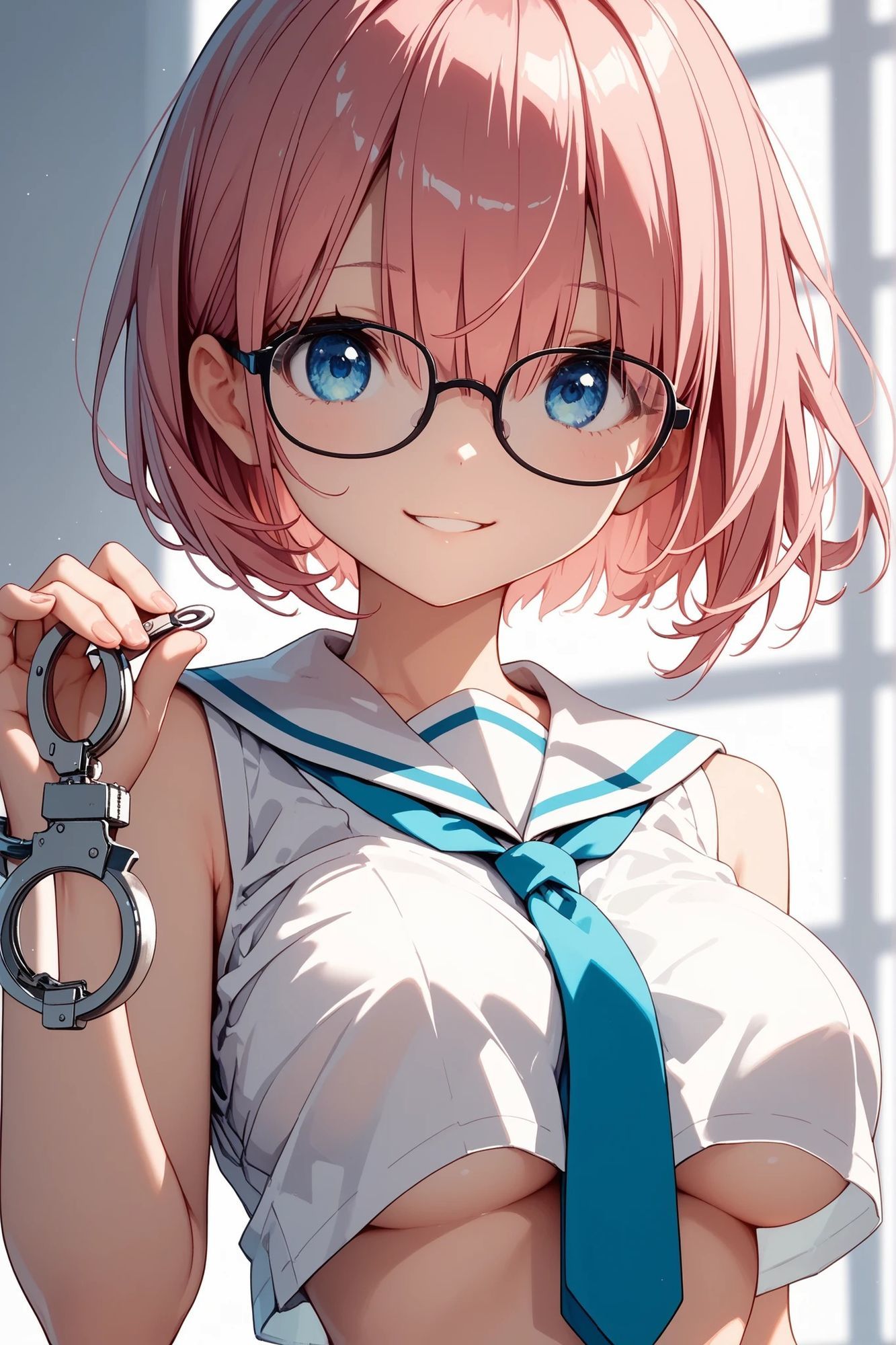 ピンク髪ちゃんとえっちなえちえち 2 画像1