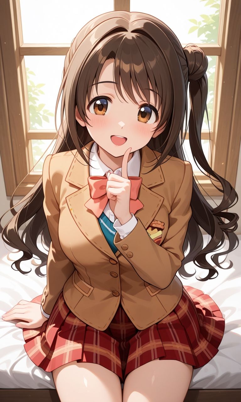 サンプル画像1:島◯卯月ちゃんの制服とか下着とかオールヌードとかセッ◯スでひたすら抜いて濃いのを出そう！(MIKIMIKI) [d_649017]