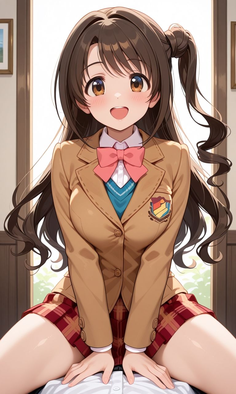 サンプル画像4:島◯卯月ちゃんの制服とか下着とかオールヌードとかセッ◯スでひたすら抜いて濃いのを出そう！(MIKIMIKI) [d_649017]