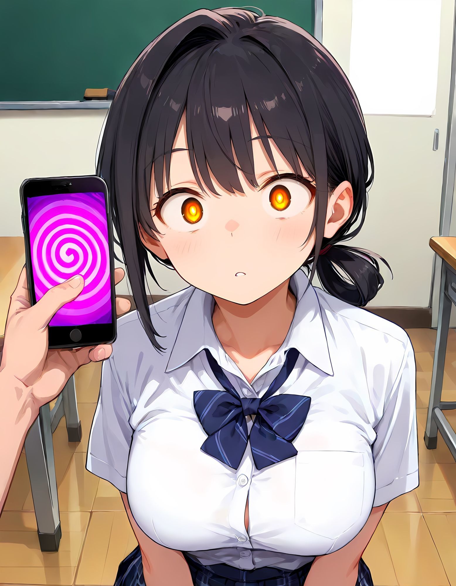 サンプル画像1:放課後催●プログラム〜アプリで導く快楽スイッチ〜 Vol.2(にゅるにゅる書房) [d_649038]