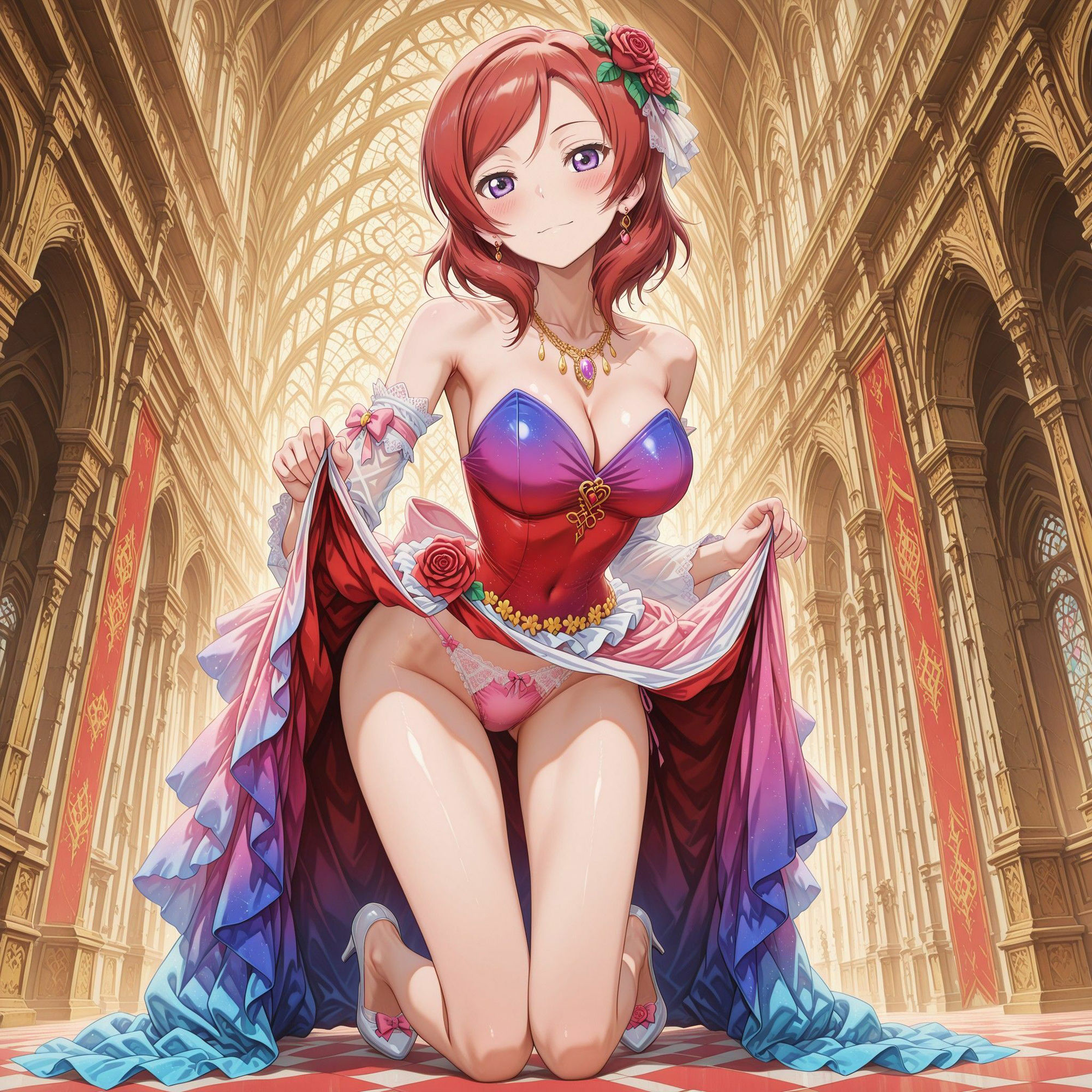 サンプル画像5:生意気アイドルマ〇ちゃんのアヘ顔はいつまででも見ていたい_SEXオナニー編-2(dempa-ero) [d_649133]