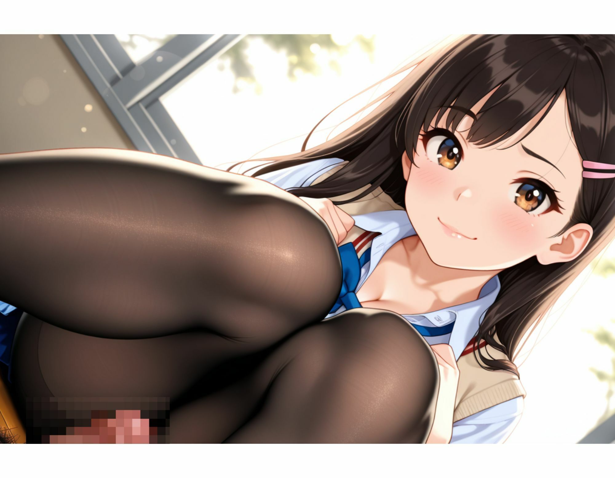 育性女子  黒タイツ編 画像5