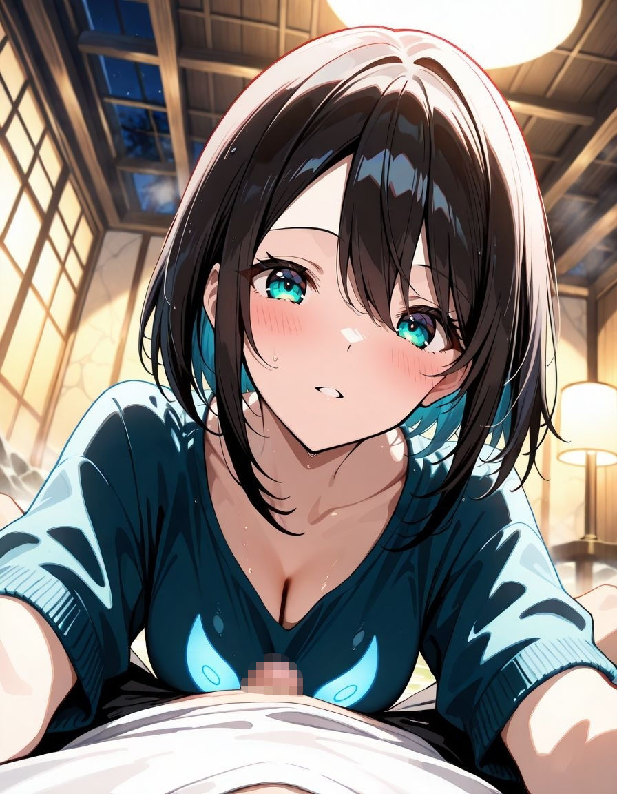 サンプル画像1:混浴〜泊まり先の旅館の温泉がまさかの混浴だった件(ミルクSPLASH) [d_649247]