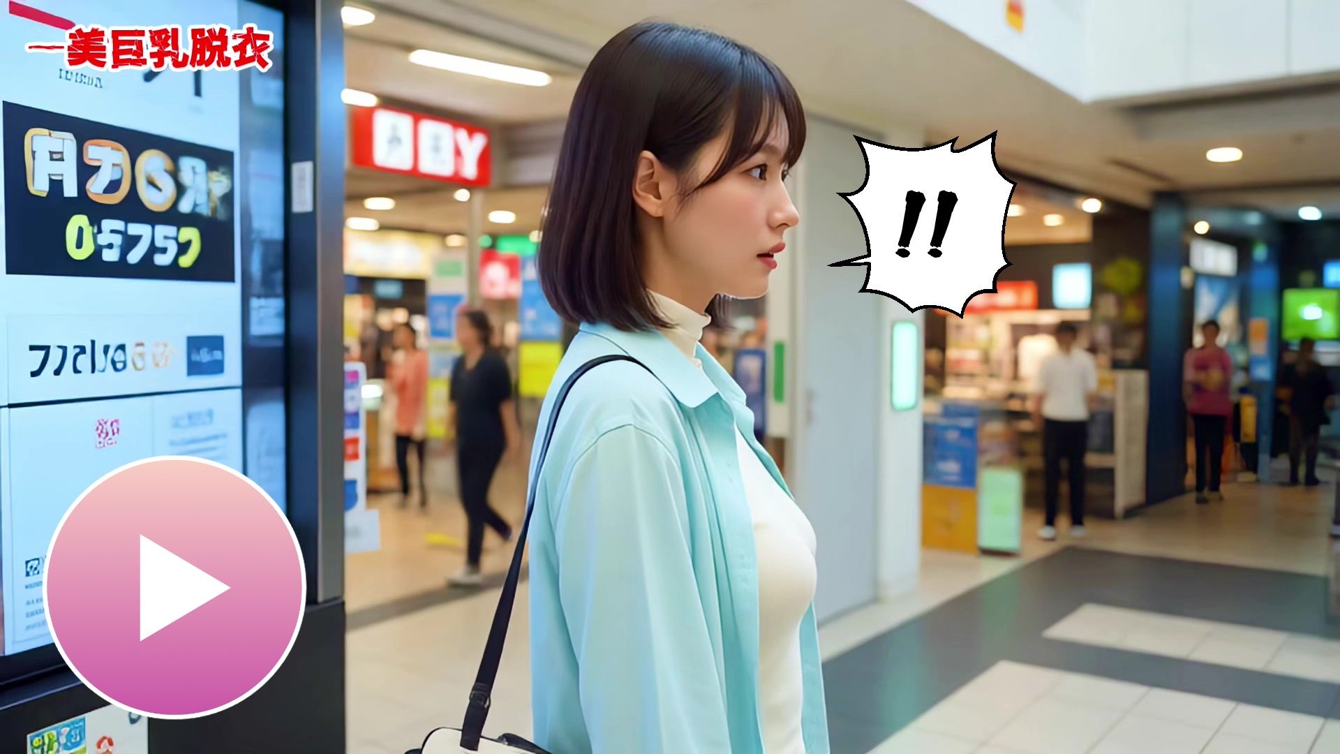 サンプル画像2:【動画】過激脱衣1〜突然服を脱がされるエロ乳美女たち〜(コメットパンチ) [d_649253]