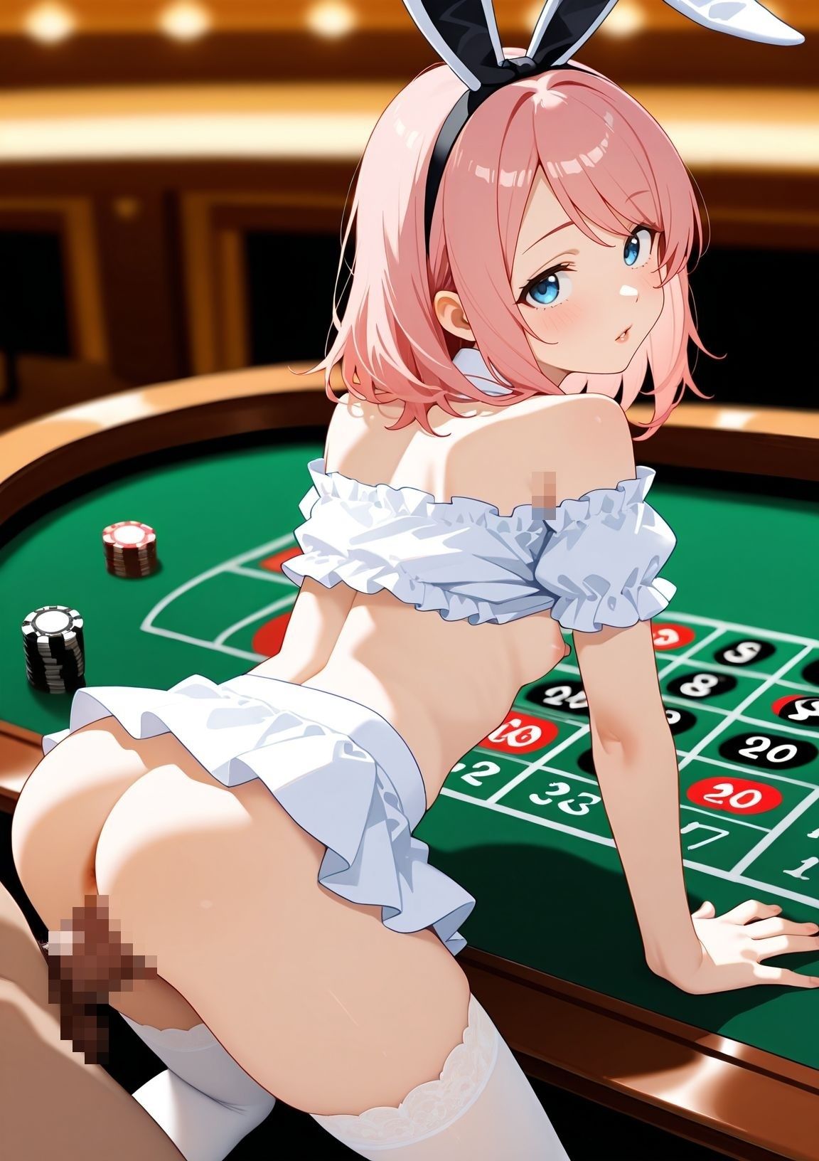 サンプル画像4:【4Kアニメ】裏カジノ  バニーガールとやりたい放題(もっこりスタジオ) [d_649305]