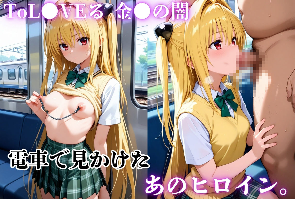 電車で見かけたヒロインを●すーToL●VEるー 画像1