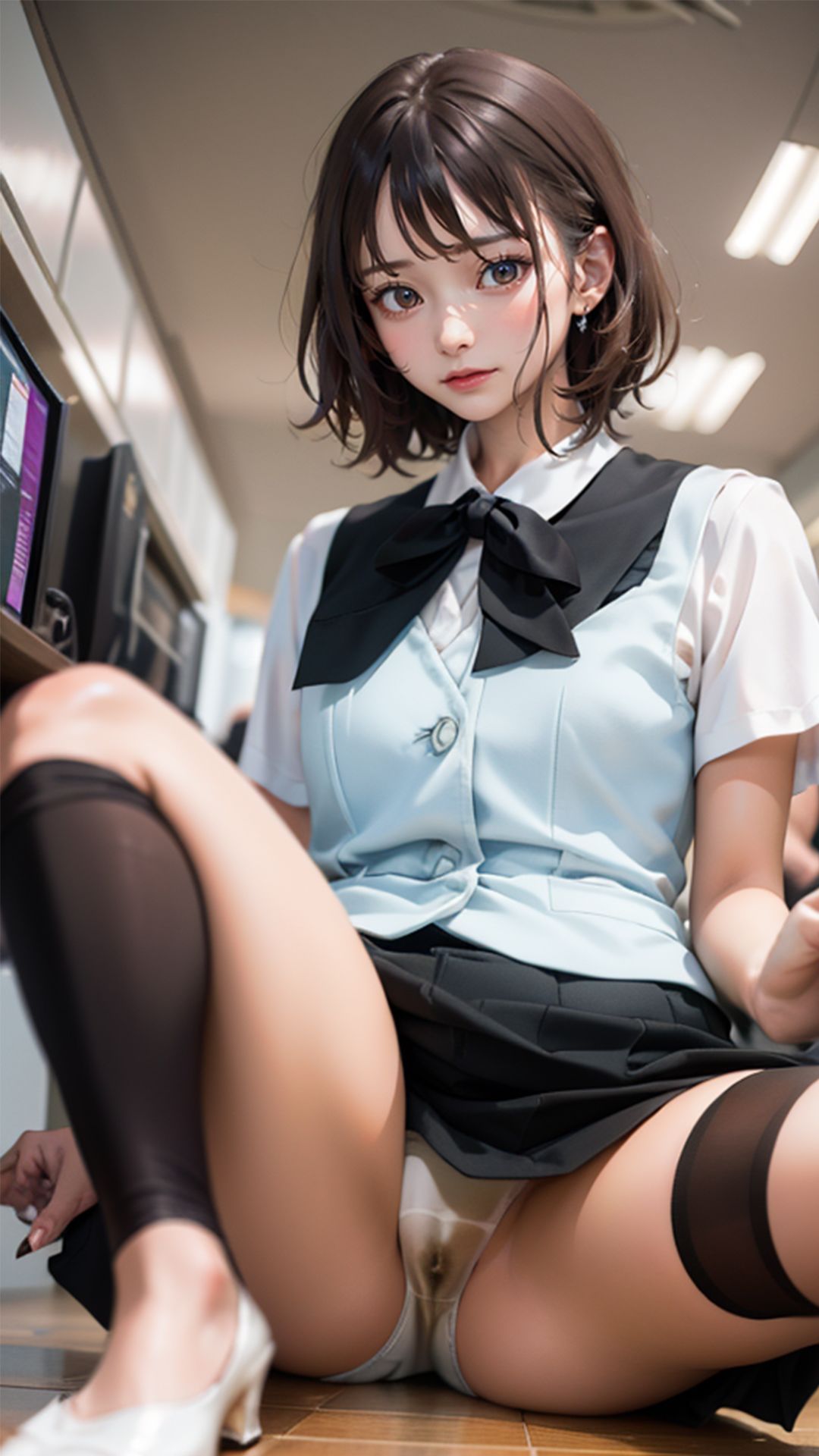 サンプル画像3:OL達の汚パンツとHな画像集(ステイブルスト) [d_649417]