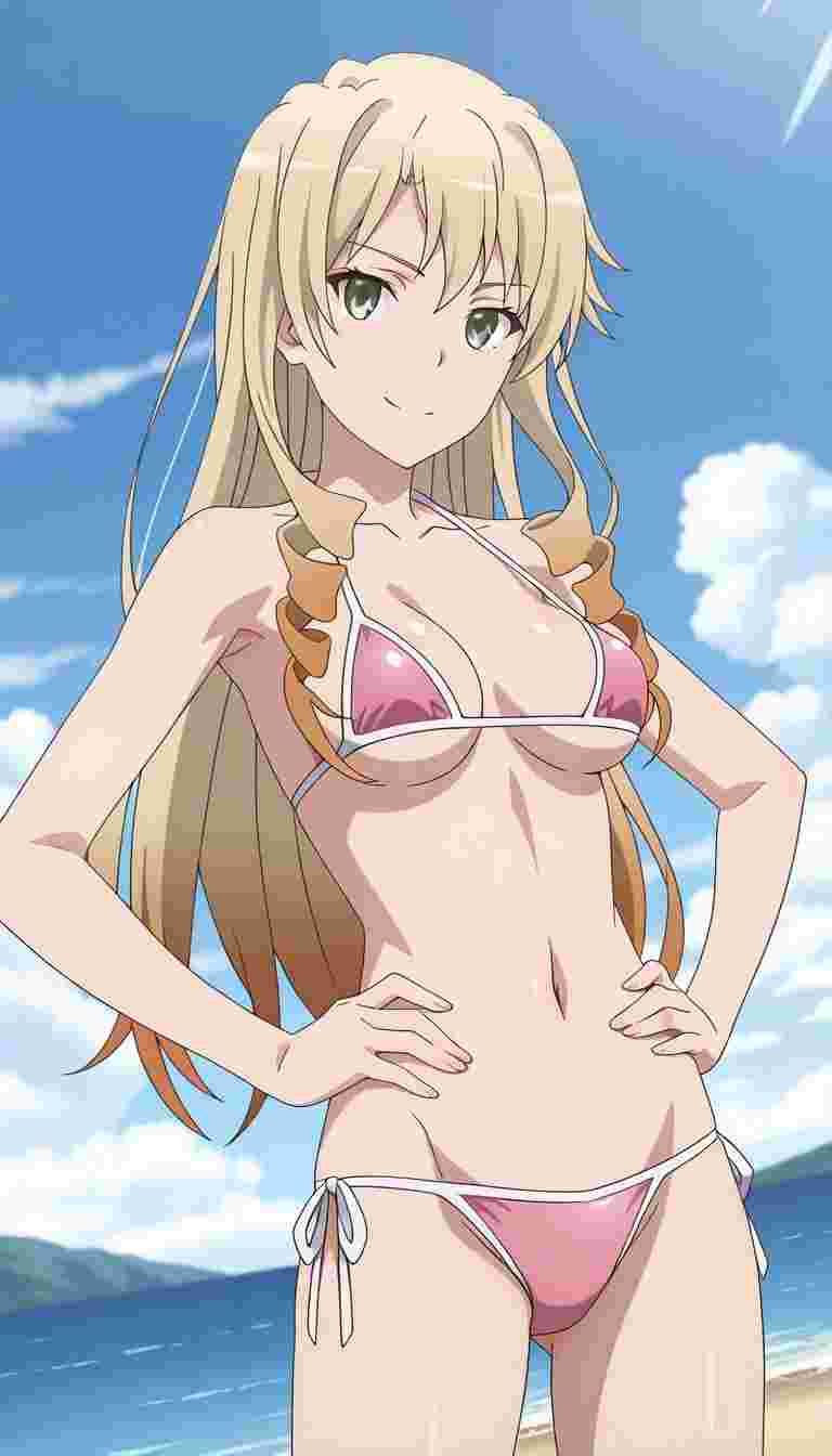 サンプル画像1:仲良くグラビアして。(okawari4545) [d_649439]