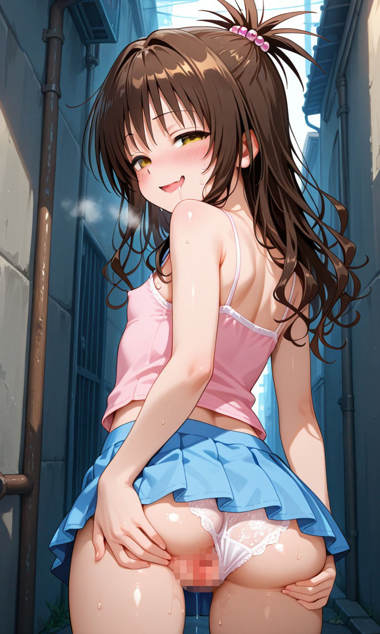 【ToLOVEる】美柑（みかん）・唯（ゆい）・御門（みかど）先生 〜挑発してくるメス〇キ・〇K・先生をわからせアヘ顔堕ちCG集〜 ｜ パンチラ・羞恥プレイ・パイズリ・中出しハメ サンプル画像 2