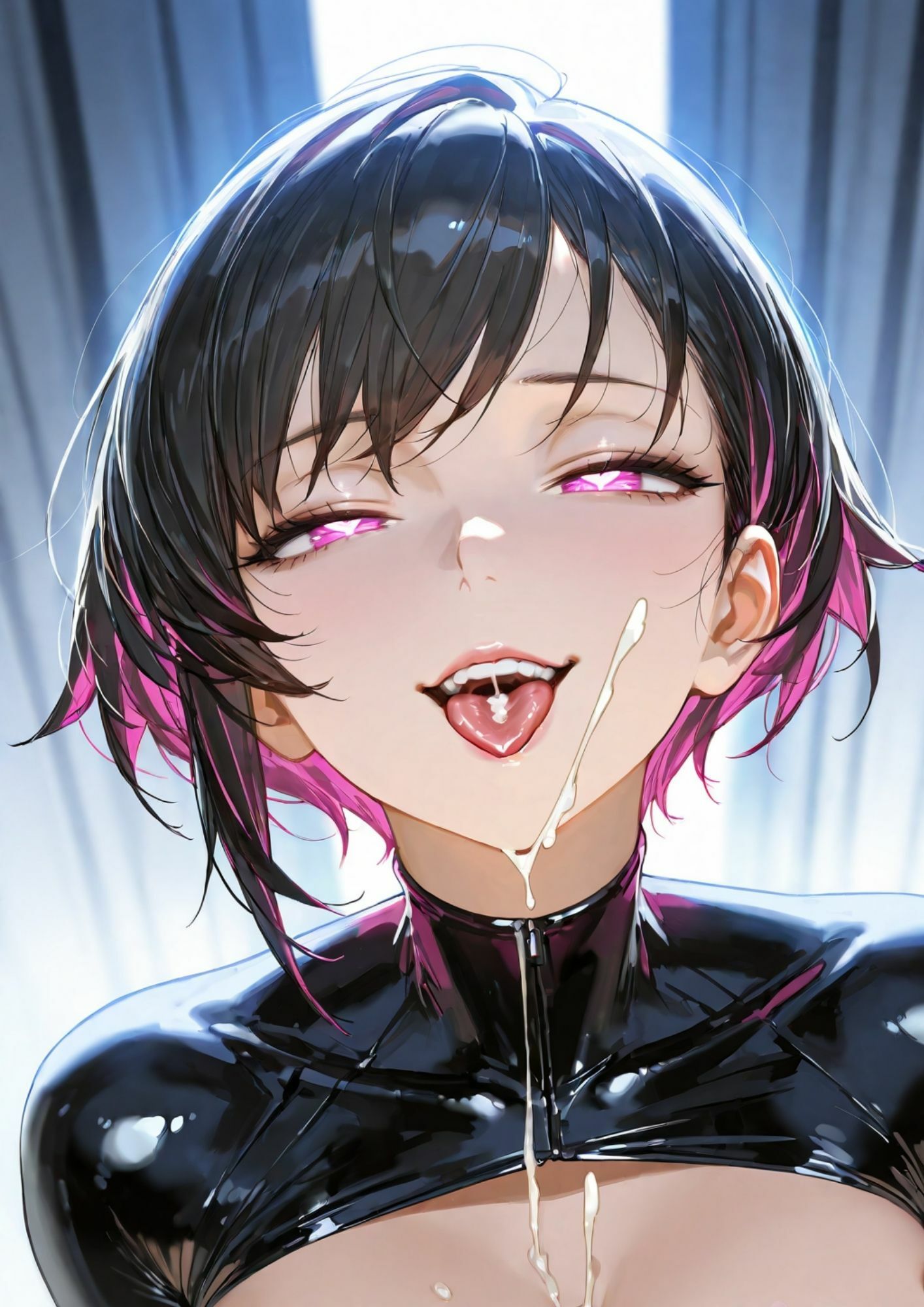 サンプル画像3:Black Velvet Heat〜黒革の下の熱〜(Liberte Yuzuki) [d_649541]