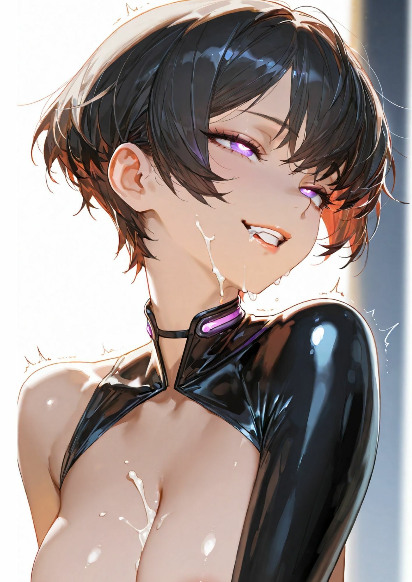 サンプル画像5:Black Velvet Heat〜黒革の下の熱〜(Liberte Yuzuki) [d_649541]