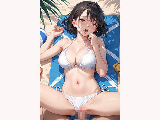 サンプル画像5:居眠りしていた水着美女はオタクくんとラブラブHしたい！！(みるく農場) [d_649625]