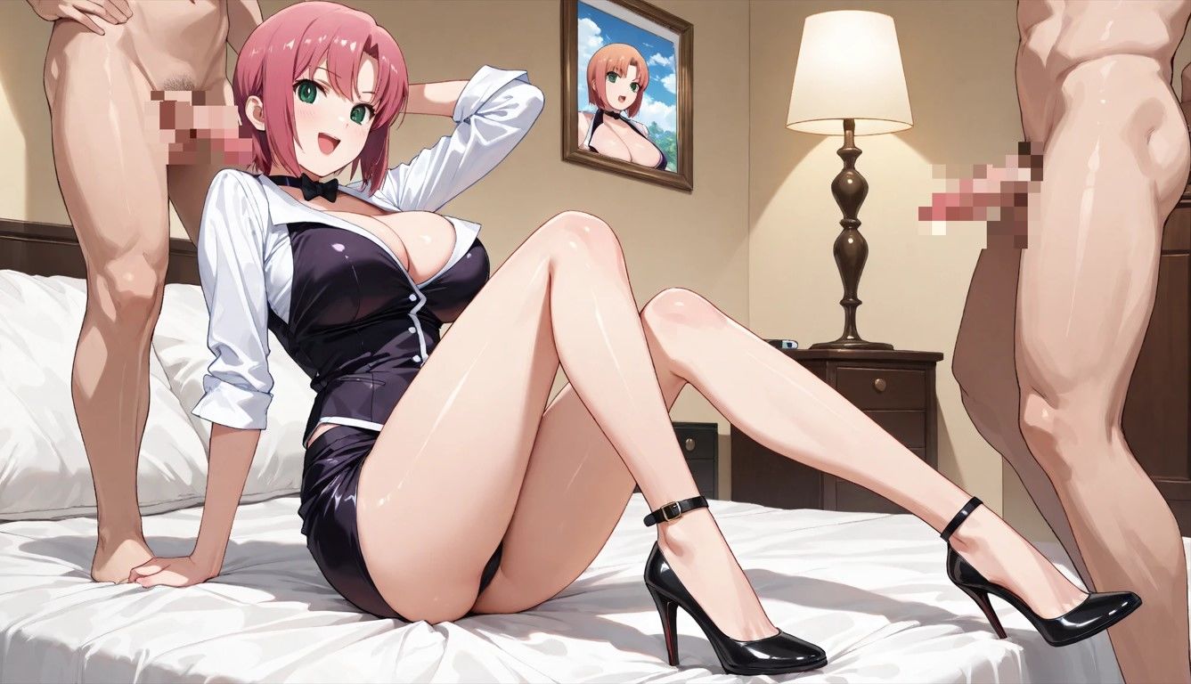 サンプル画像1:カジノディーラーの高嶺の花のお姉さんと・・・■妄想彼女(清純少女) [d_649769]