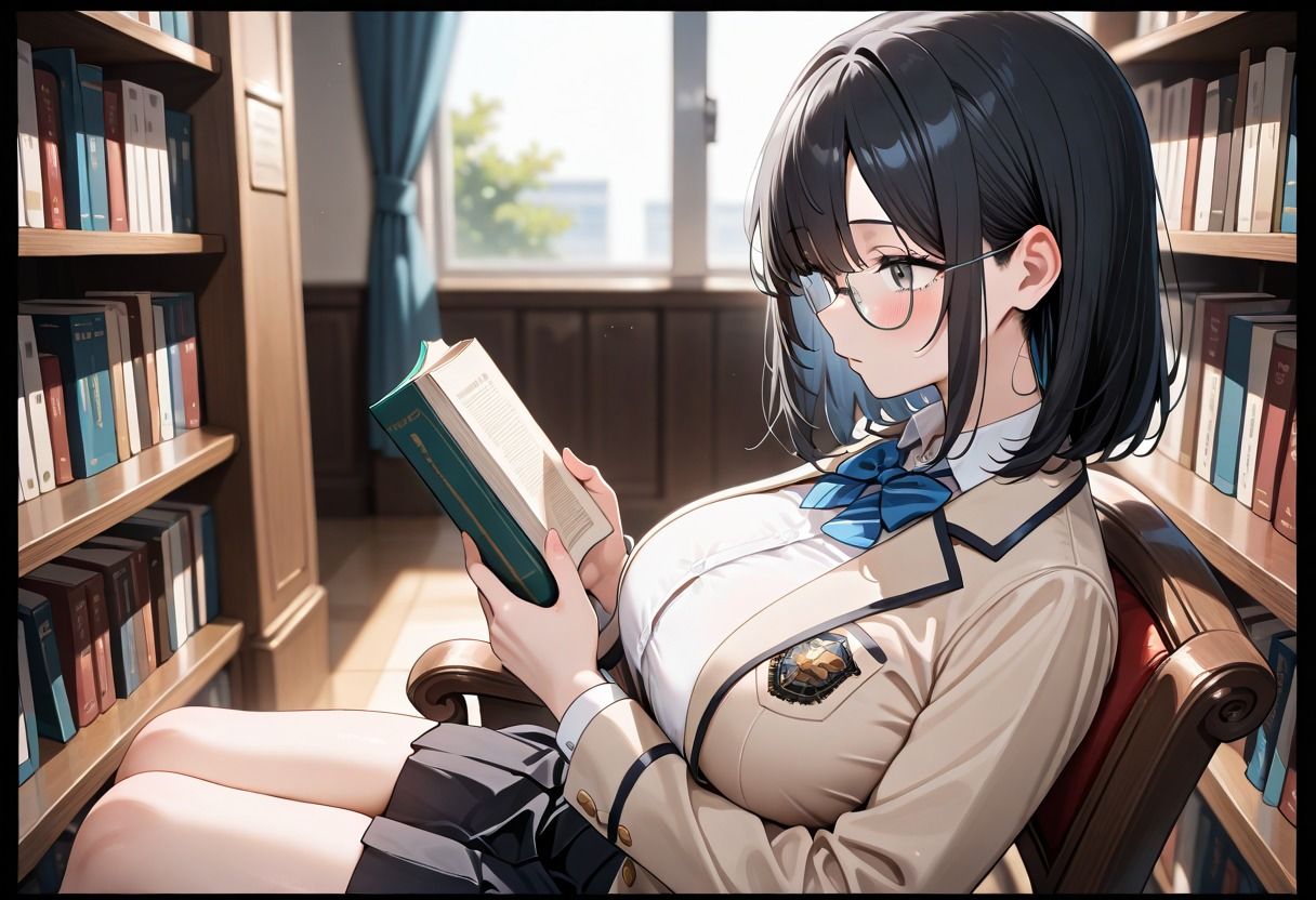 図書委員長 秘密の種付け 画像1