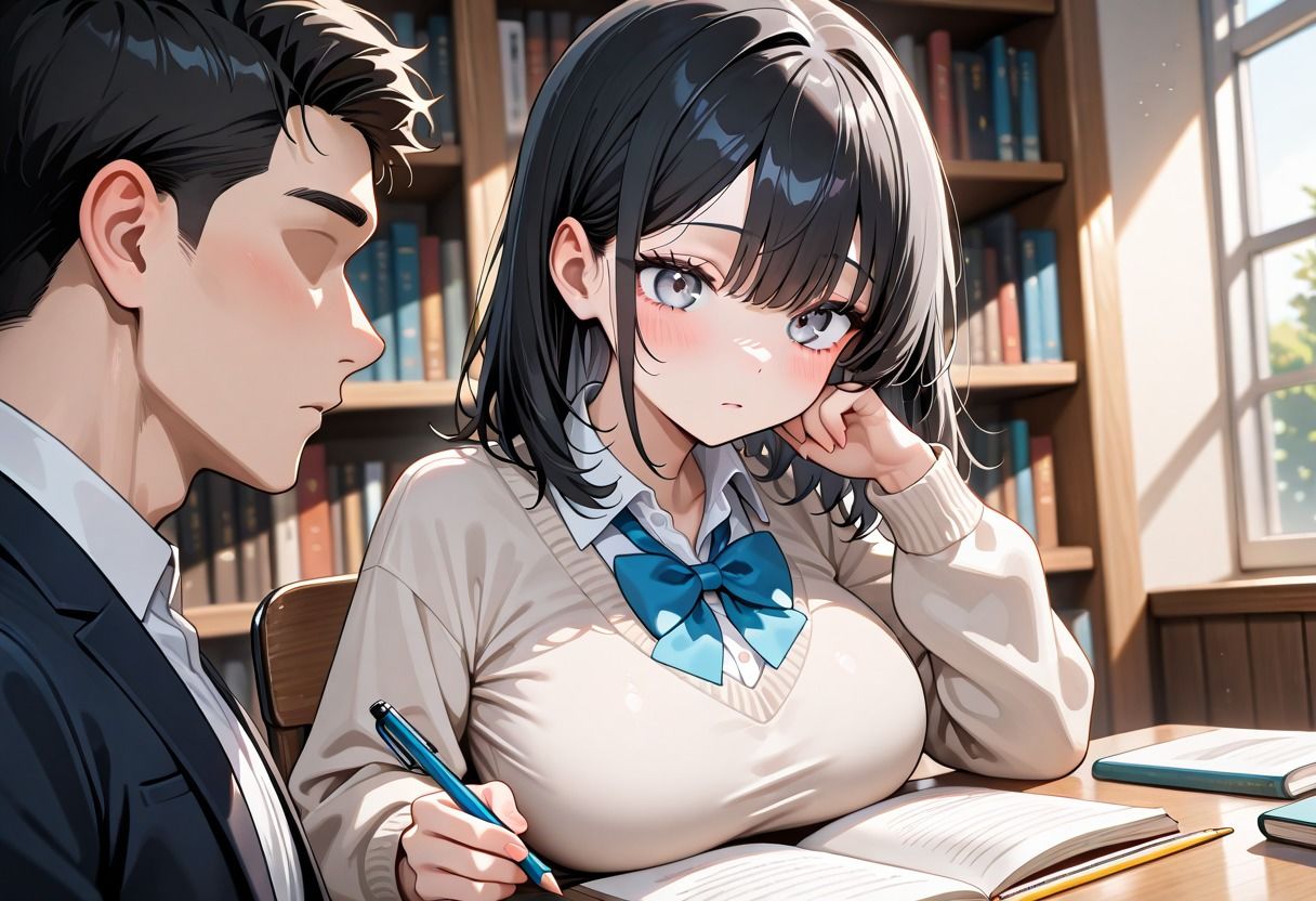 図書委員長 秘密の種付け 画像2
