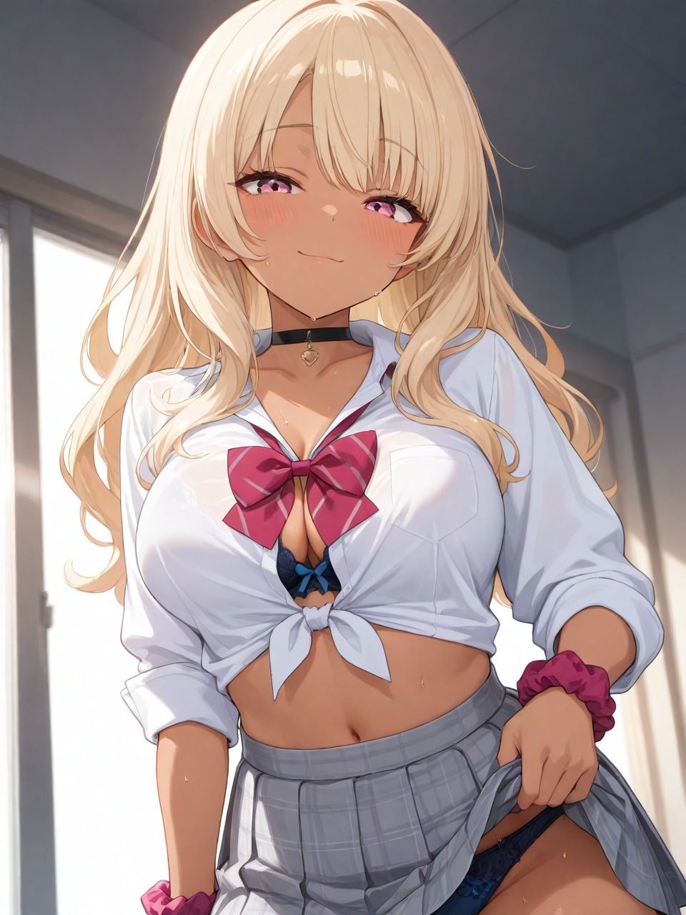 サンプル画像1:ギャルJK着衣〜下着〜本番(ニャンコロジカル) [d_649818]