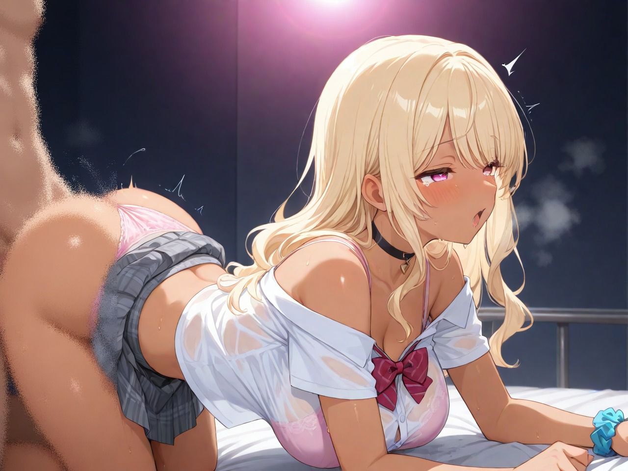 サンプル画像5:ギャルJK着衣〜下着〜本番(ニャンコロジカル) [d_649818]