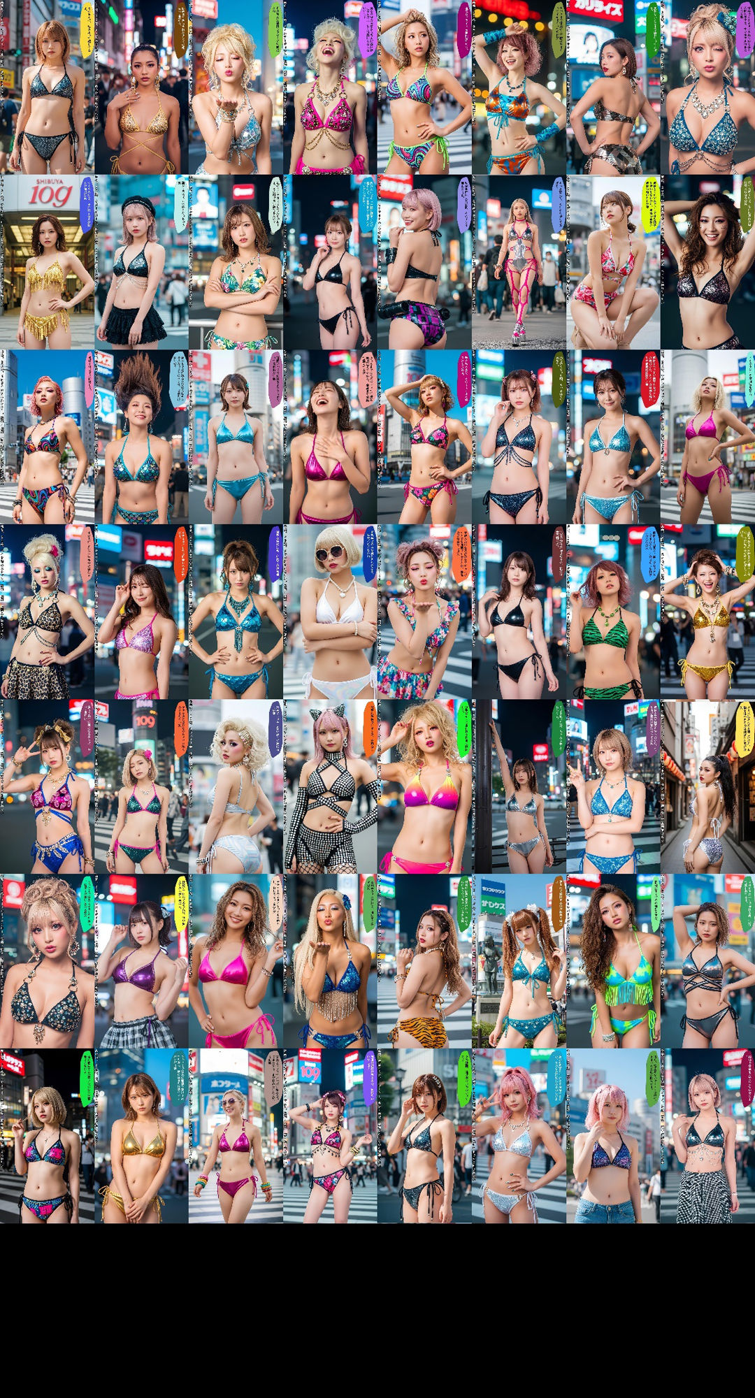 街撮りエロビキニGAL in 渋谷 〜視線でヌかせる極上ボディ〜 vol.1 画像10