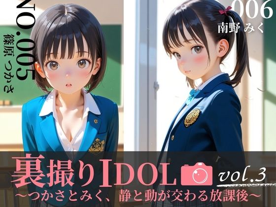 裏撮りIDOL vol.3 〜つかさとみく、静と動が交わる放課後〜【うらどりくらぶ ♪】