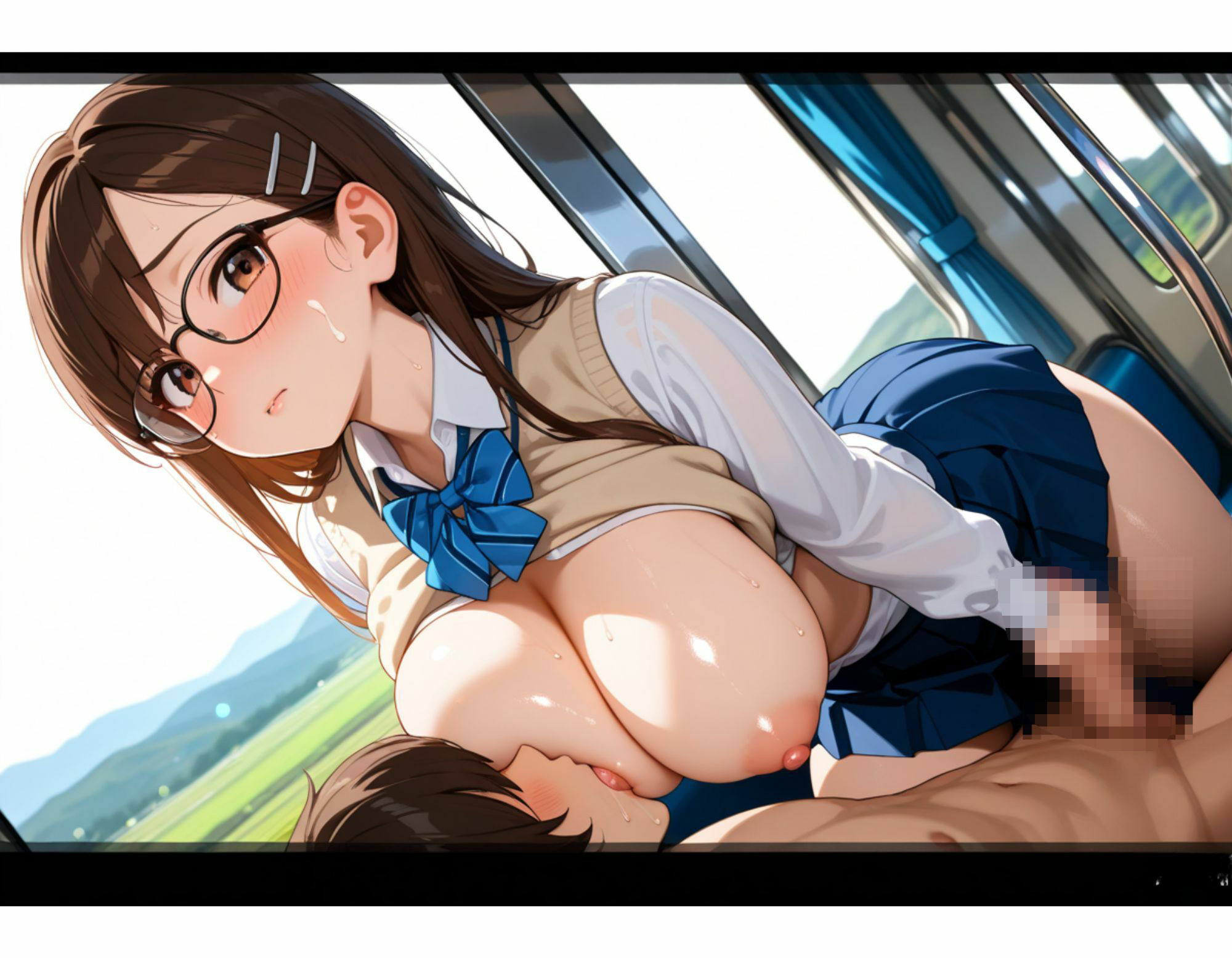 サンプル画像2:育性女子  ちかん電車編(淫夢郷) [d_649914]