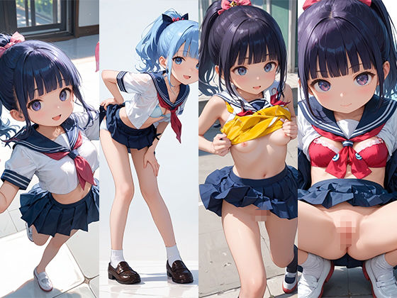 ポニーテールにはセーラー服でしょ？ サンプル画像 4
