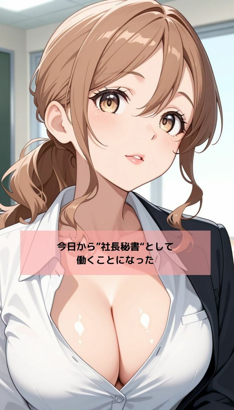 巨乳秘書  即イキ淫乱 画像1