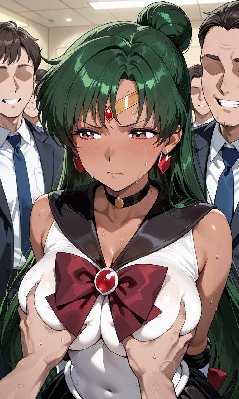 サンプル画像1:犯●れる外部太陽系戦士4人組＋ちびムーン(人工智楽団) [d_650078]