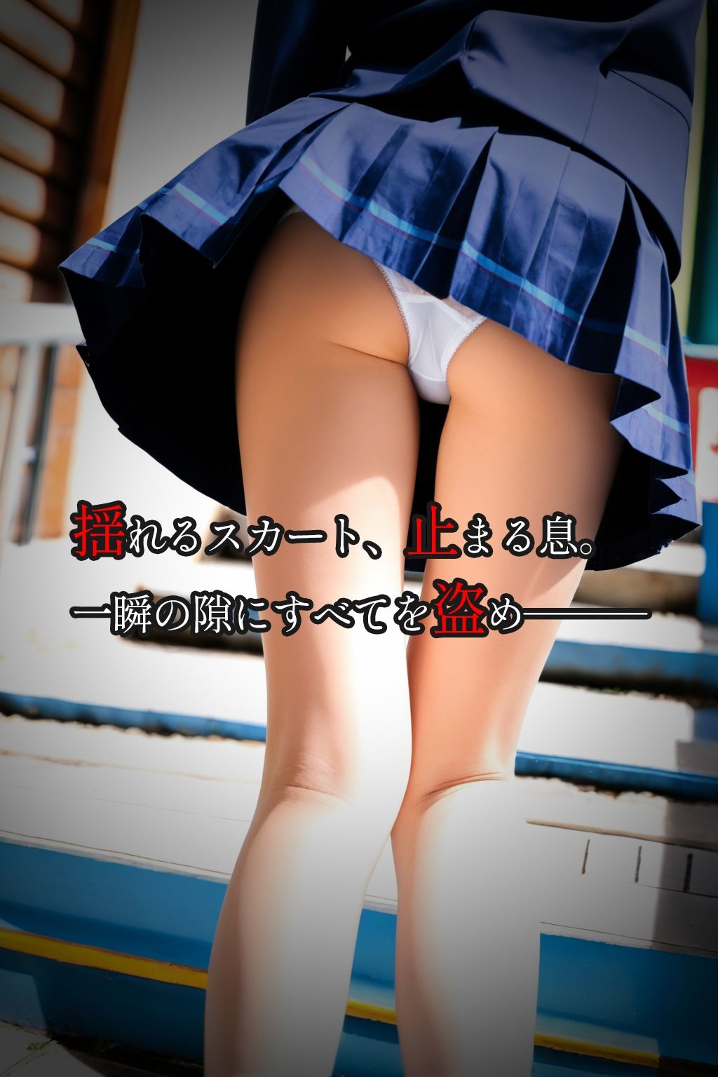 サンプル画像5:【盗撮100人斬り】無防備JKをストーキング。パンチラ隠し撮りの全記録。6(びろびろまん) [d_650102]