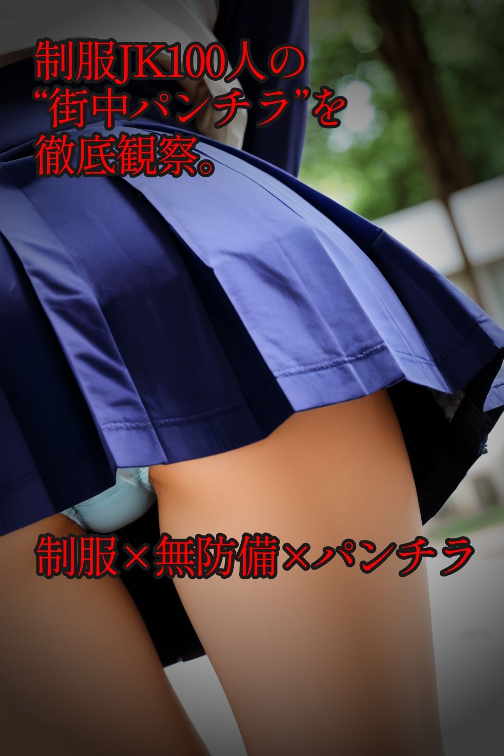 サンプル画像6:【盗撮100人斬り】無防備JKをストーキング。パンチラ隠し撮りの全記録。6(びろびろまん) [d_650102]